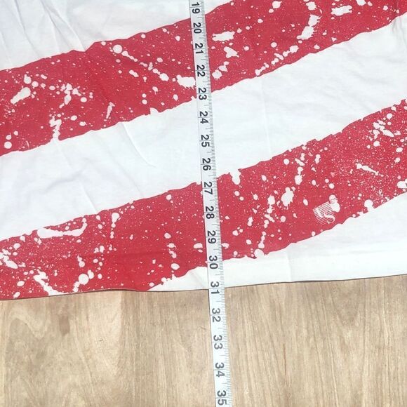 Vintage 90’s Hot Rod Super Nationals Canfield OH T Shirt XL US Flag All Over AOP - Picture 5 of 6